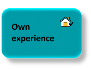 Own experience